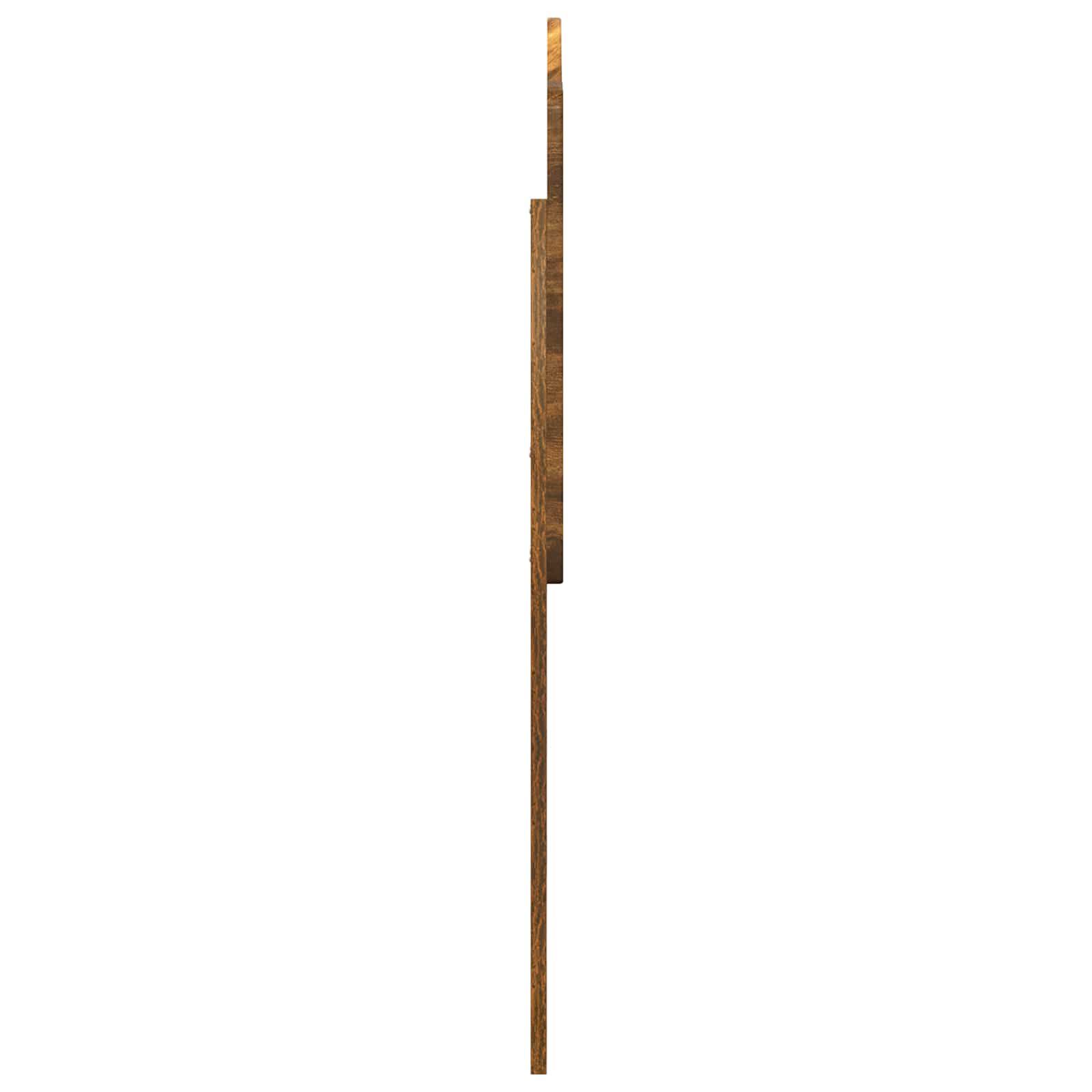 Kopfteil Geräucherte Eiche Holzwerkstoff