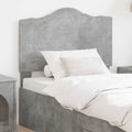 Kopfteil Beton Grau Holzwerkstoff