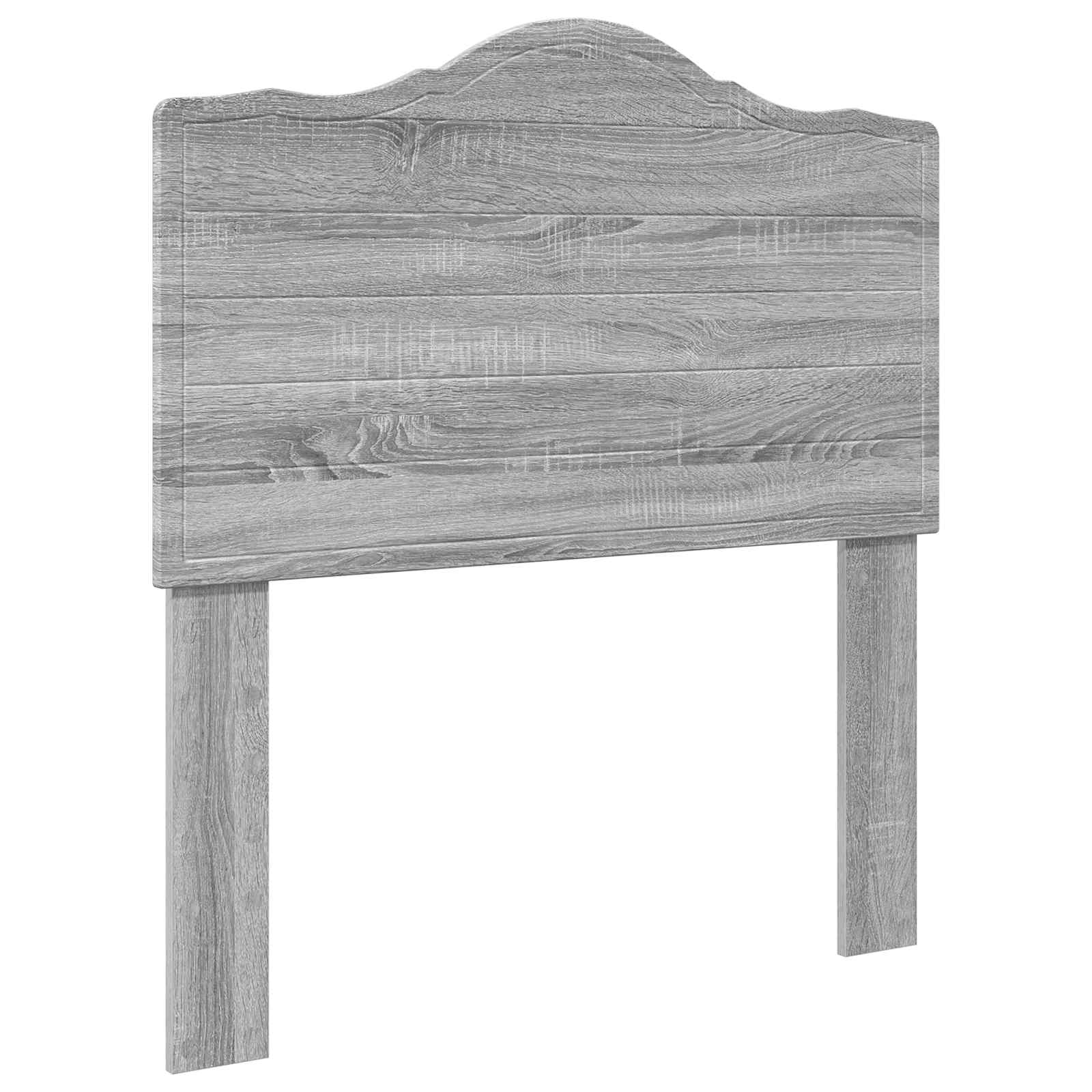 Kopfteil Graues Sonoma Holzwerkstoff