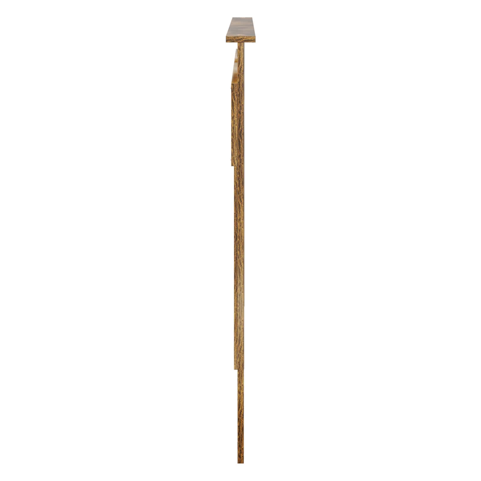 Kopfteil Geräucherte Eiche Holzwerkstoff
