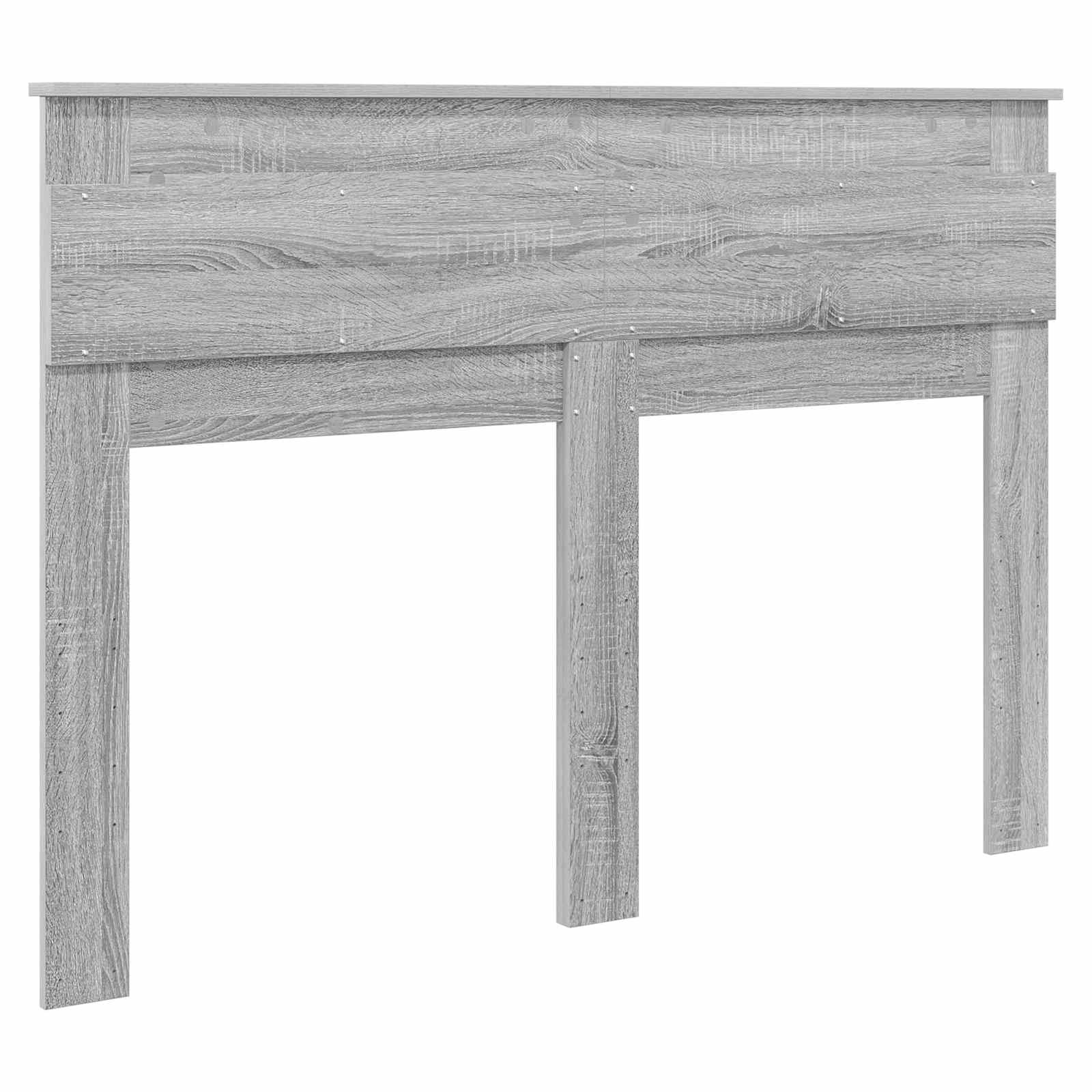 Kopfteil Graues Sonoma Holzwerkstoff
