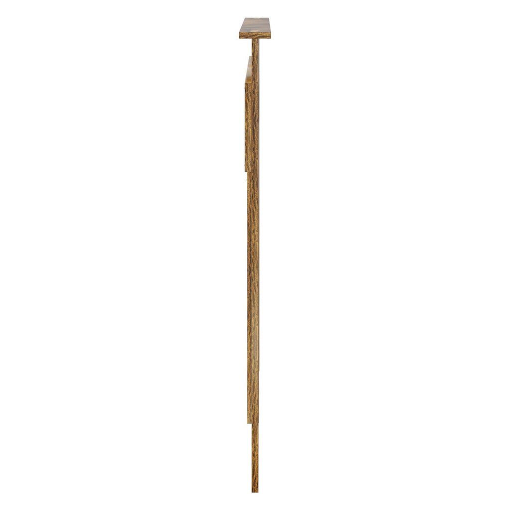 Kopfteil Geräucherte Eiche Holzwerkstoff