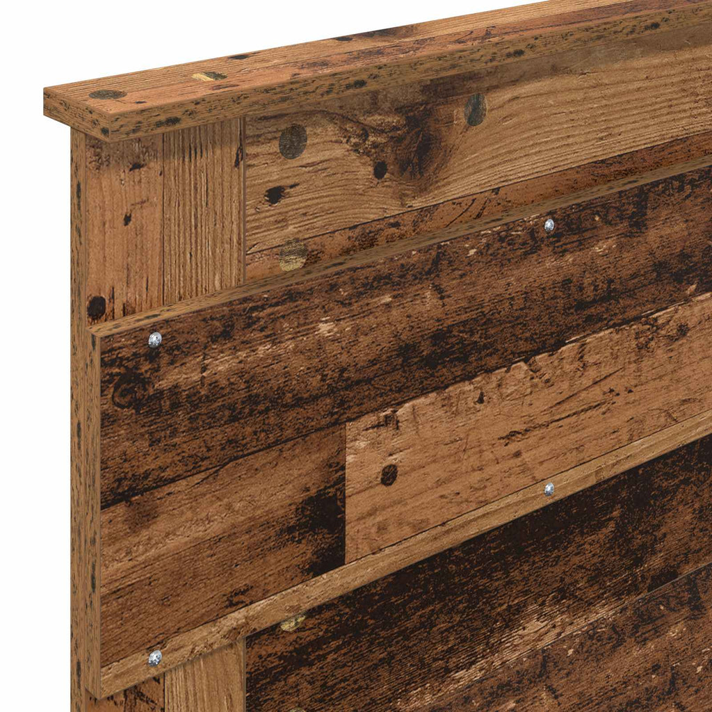 Kopfteil Altholz Holzwerkstoff