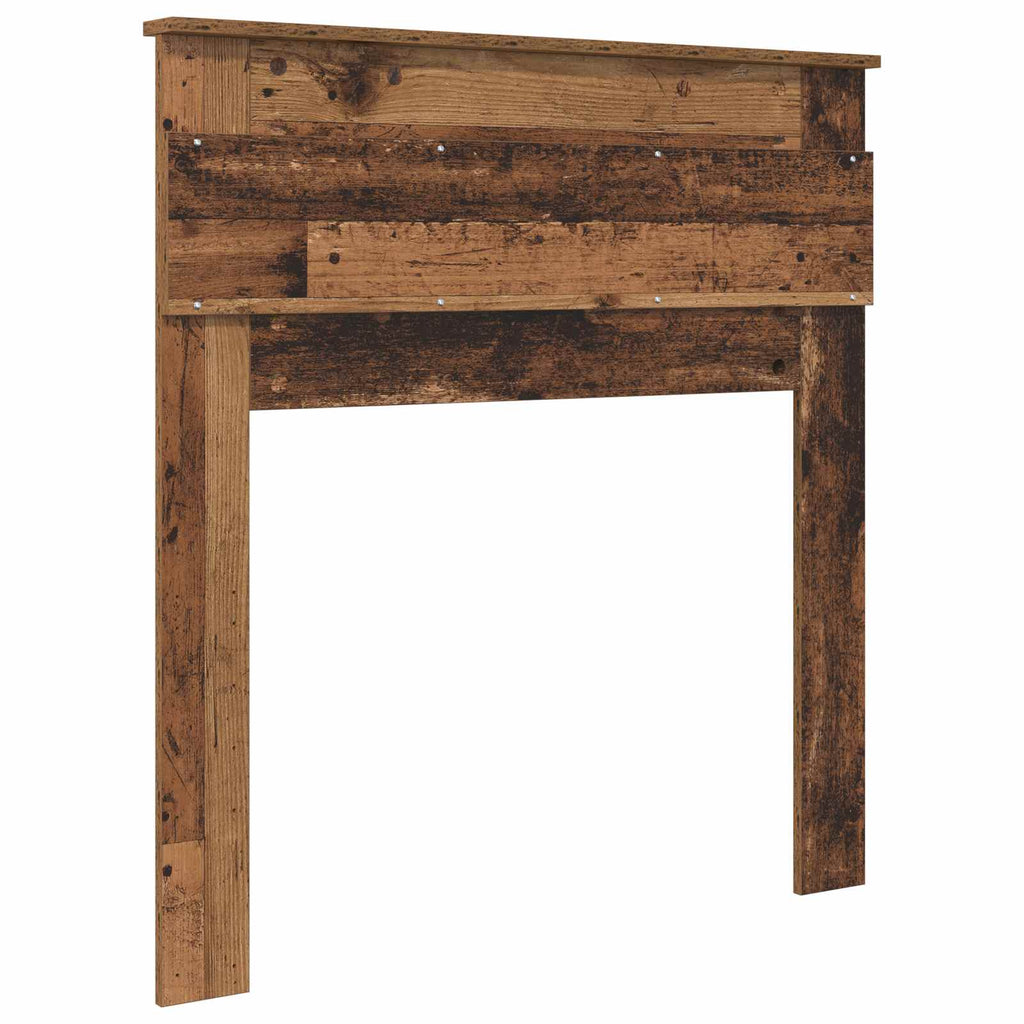 Kopfteil Altholz Holzwerkstoff