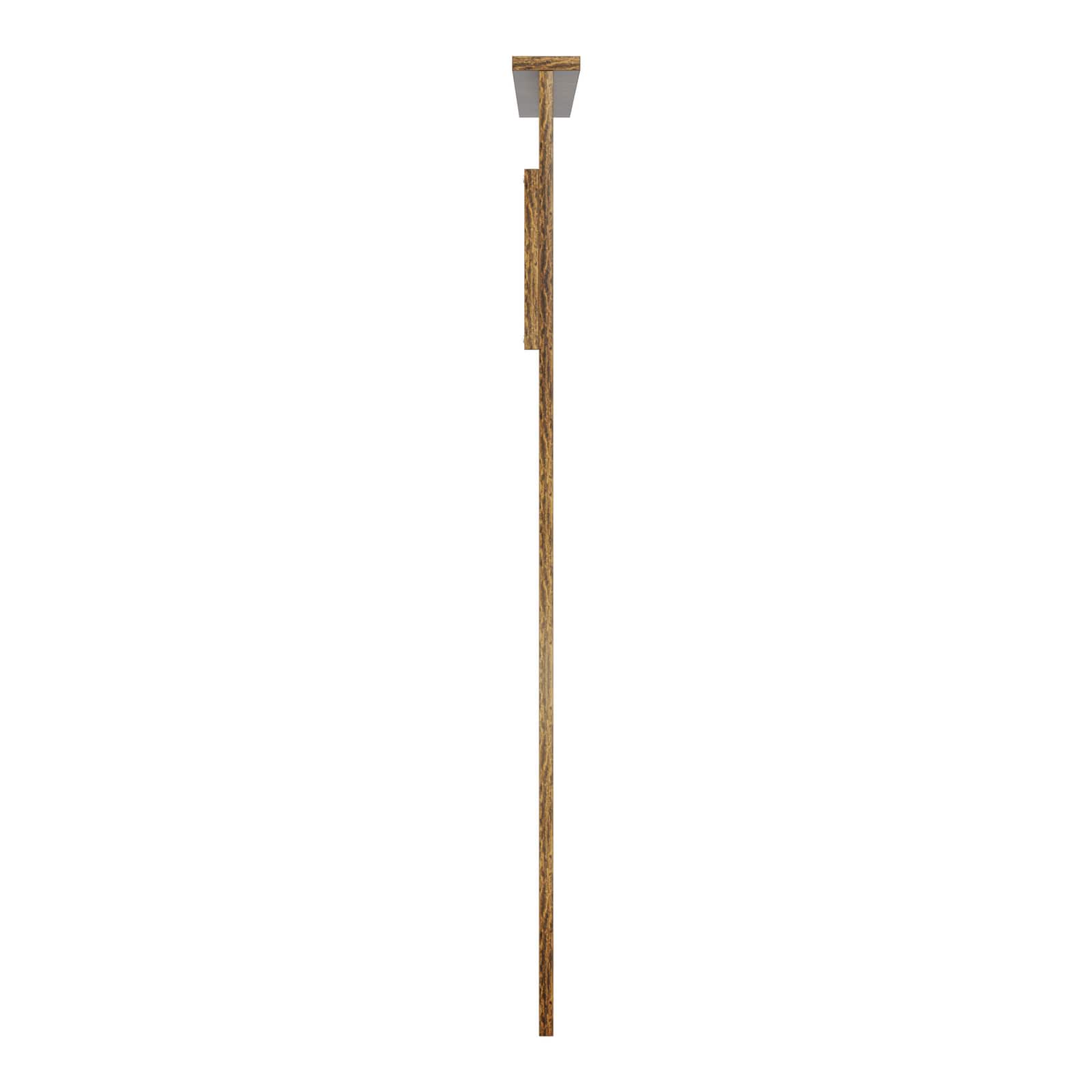 Kopfteil Geräucherte Eiche Holzwerkstoff