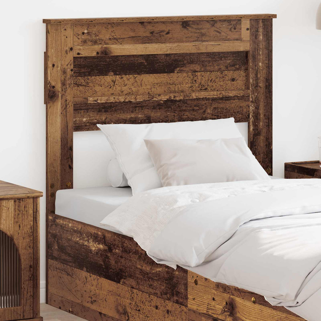Kopfteil Altholz Holzwerkstoff