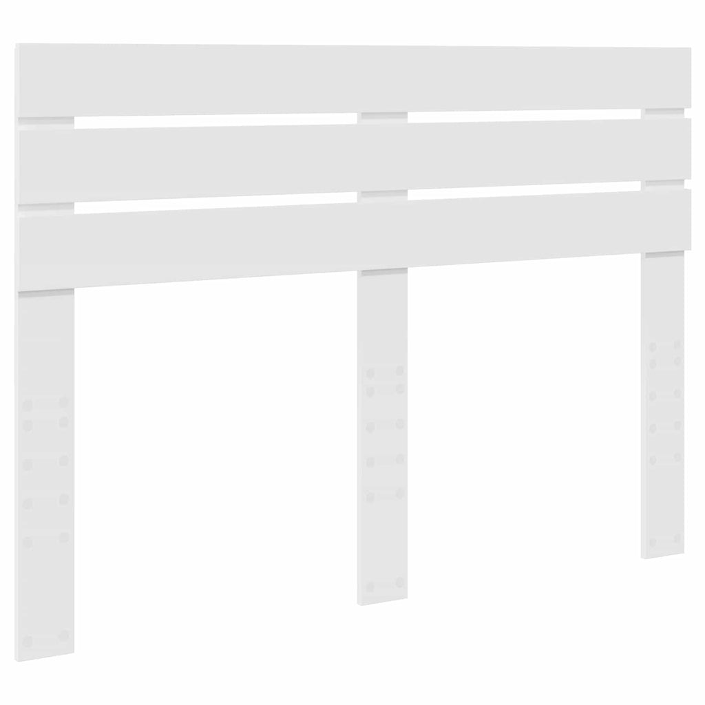 Kopfteil Weiß Holzwerkstoff