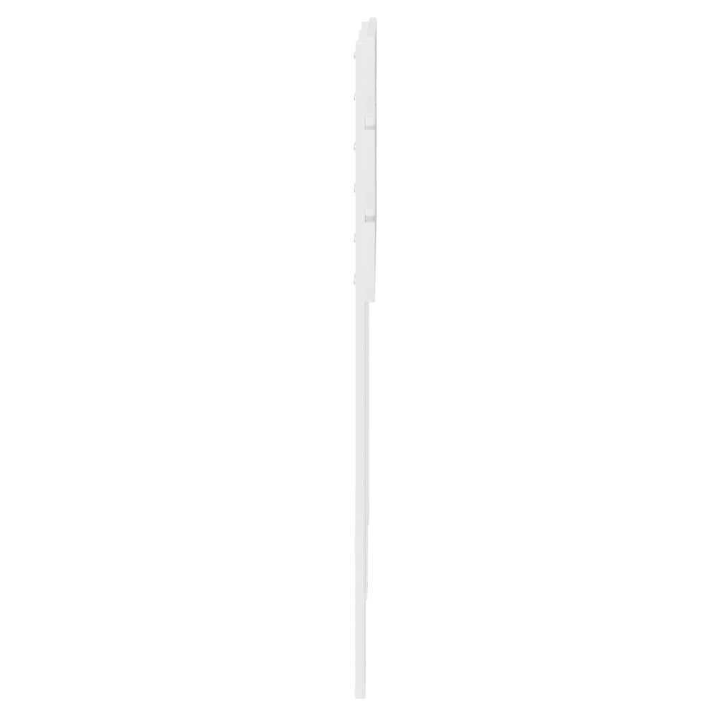Kopfteil Weiß Holzwerkstoff
