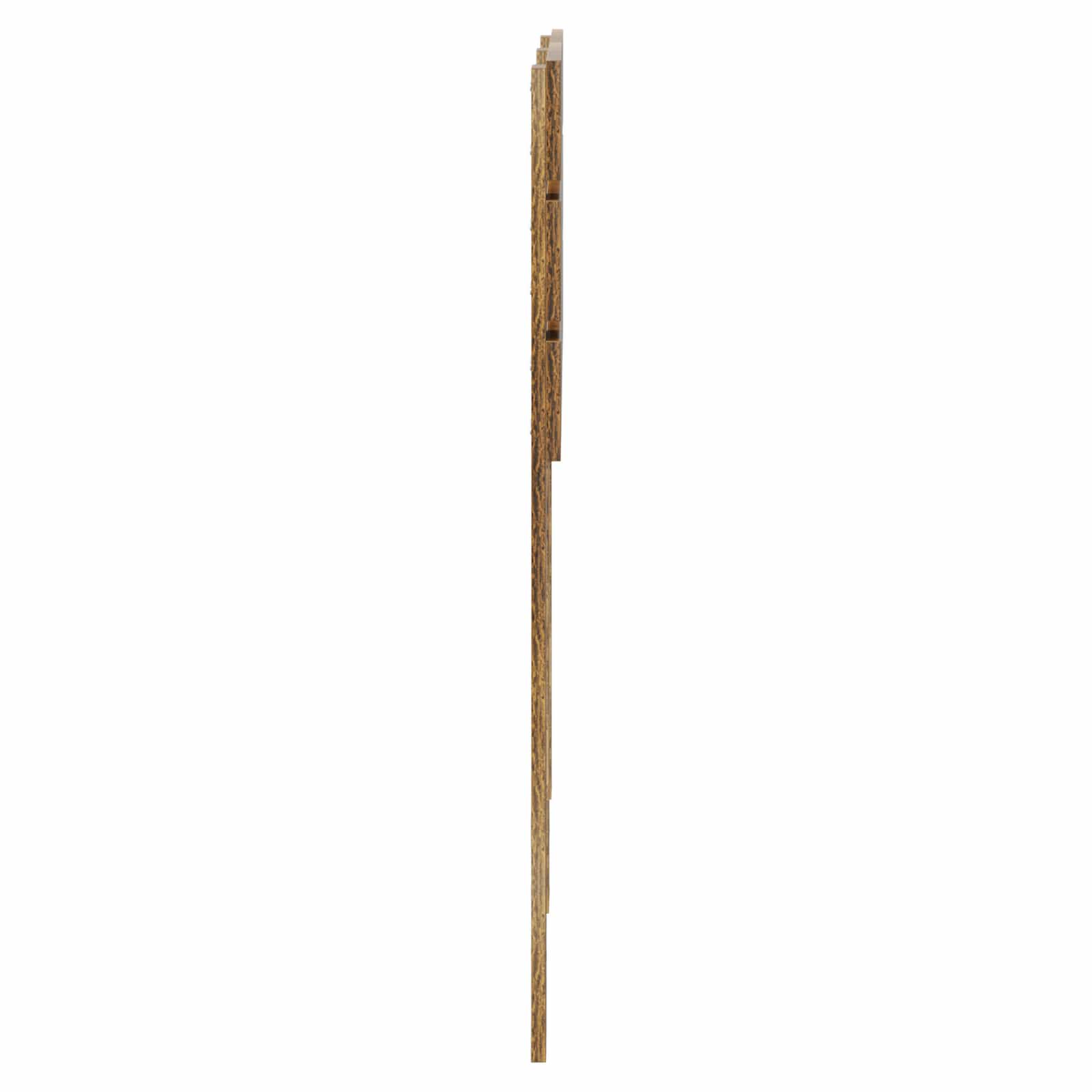 Kopfteil Geräucherte Eiche Holzwerkstoff