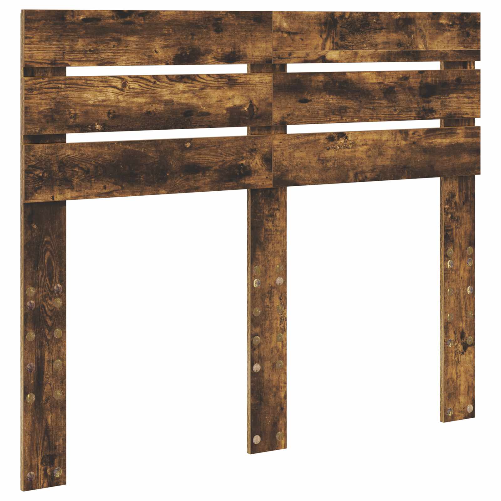 Kopfteil Geräucherte Eiche Holzwerkstoff
