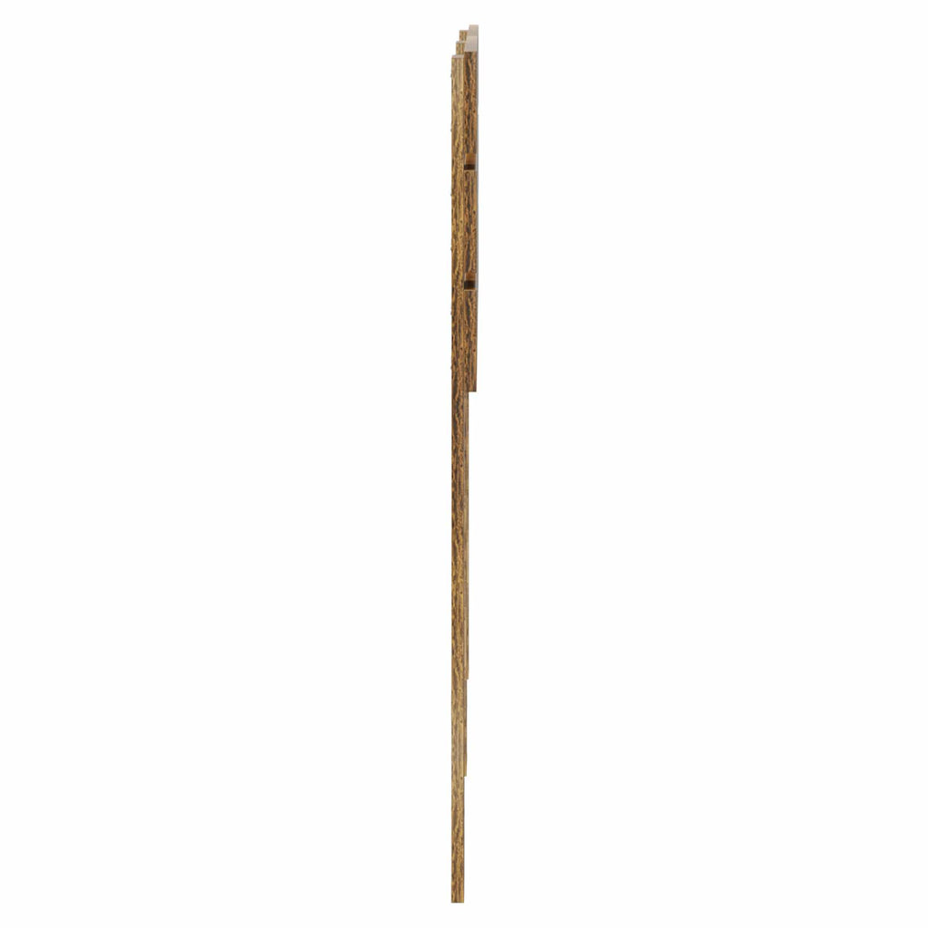 Kopfteil Geräucherte Eiche Holzwerkstoff