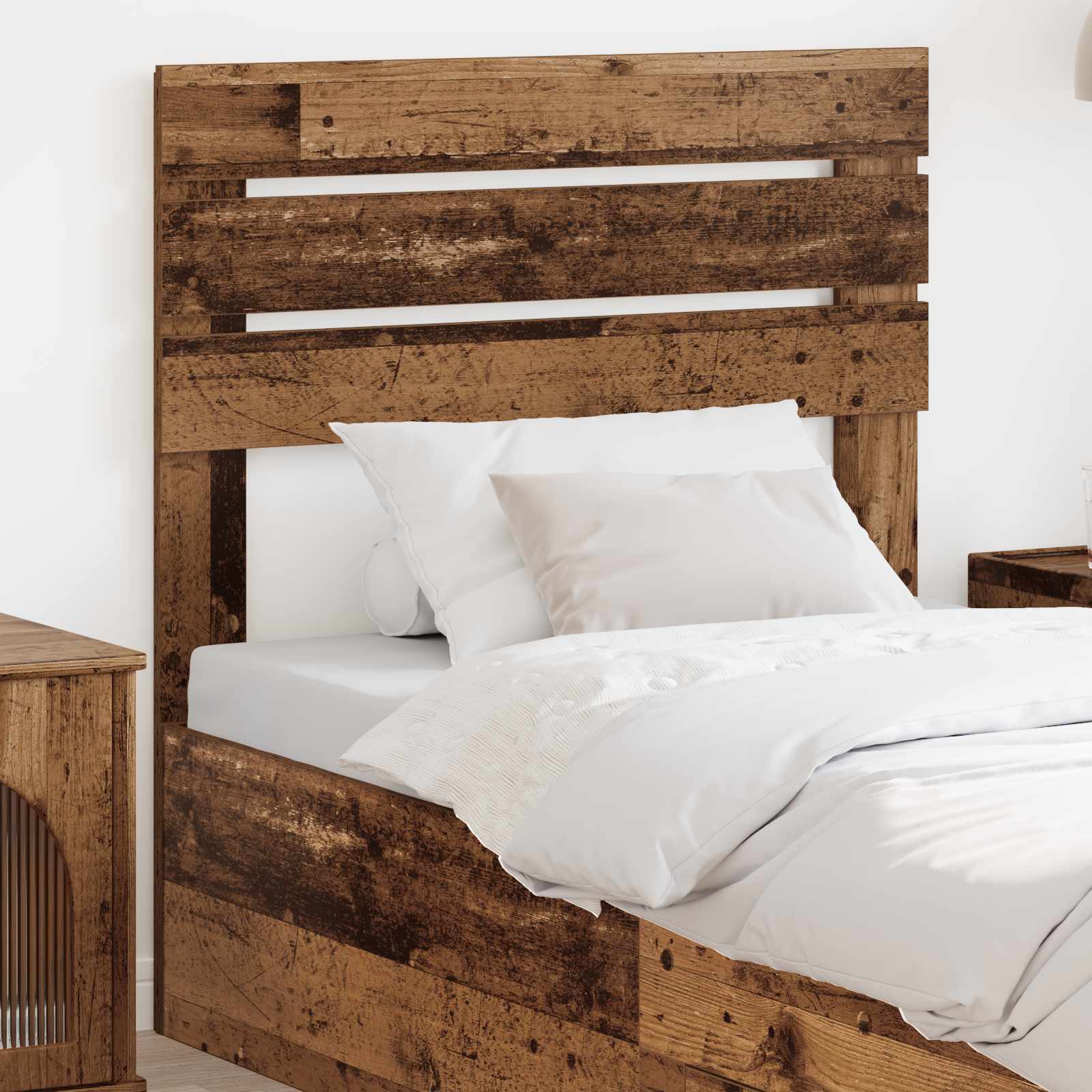 Kopfteil Altholz Holzwerkstoff