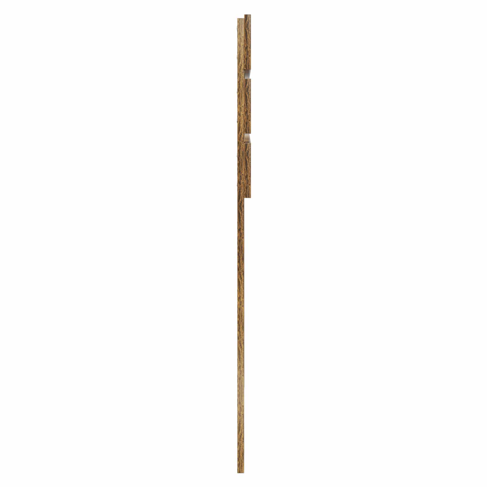 Kopfteil Geräucherte Eiche Holzwerkstoff