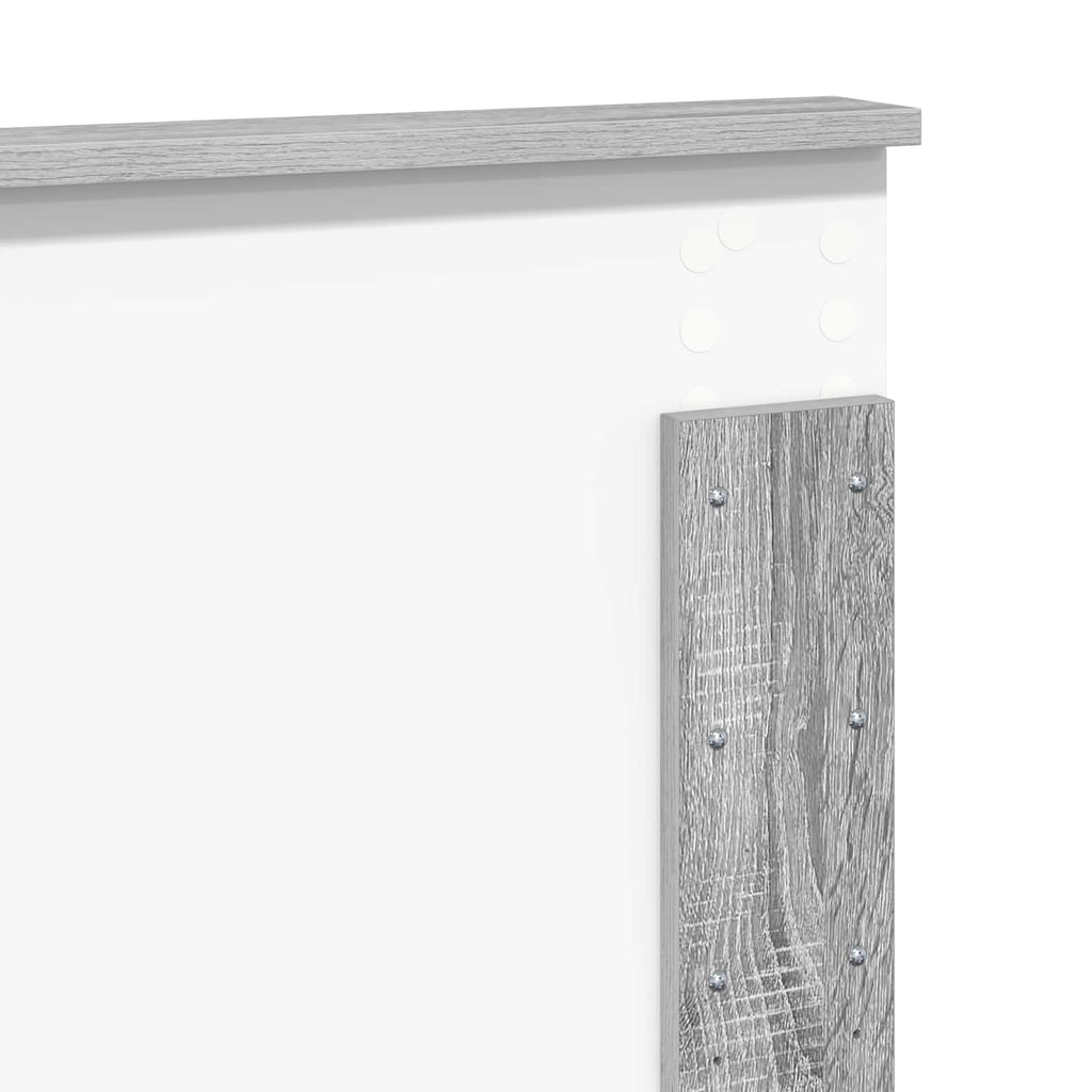 Kopfteil Graues Sonoma Holzwerkstoff