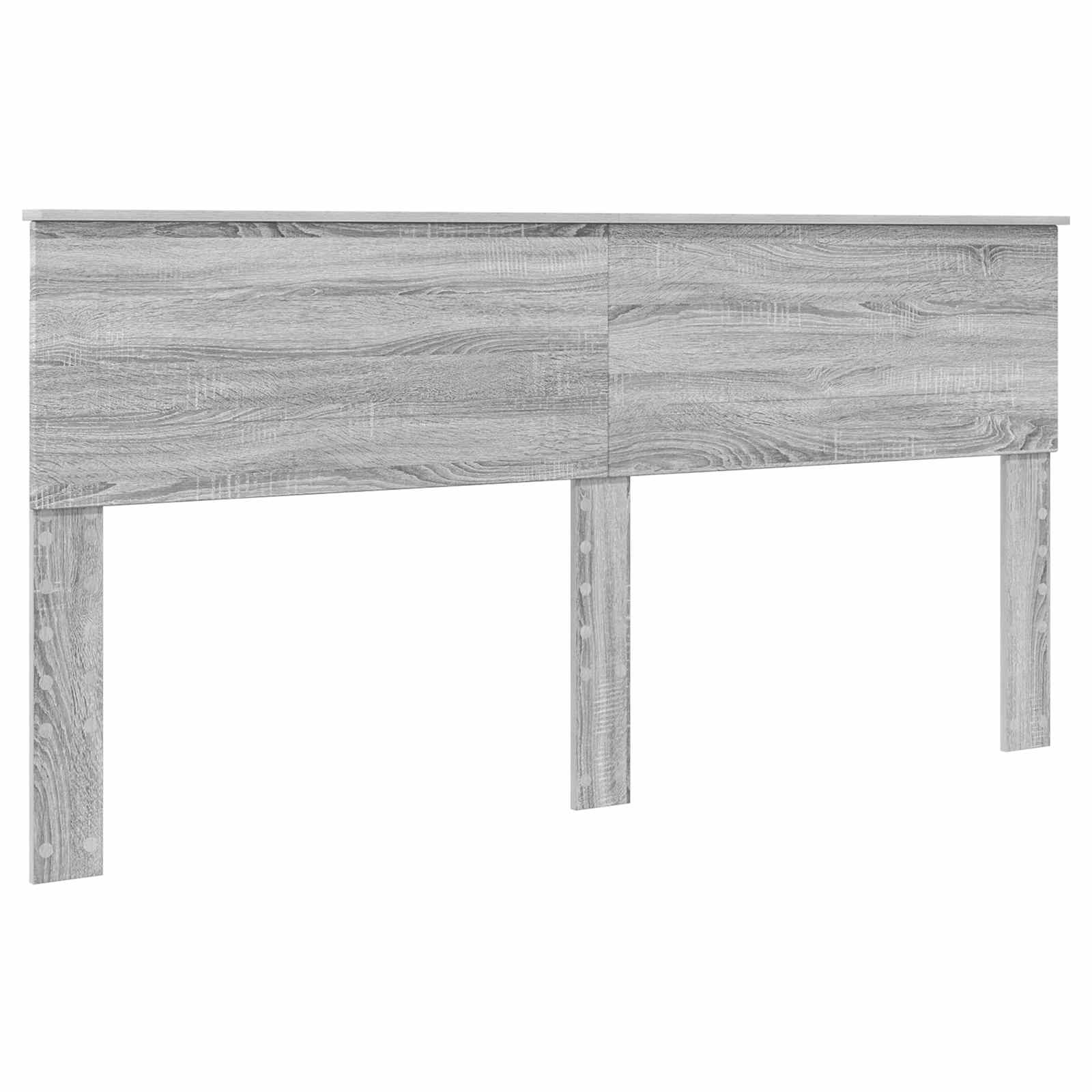 Kopfteil Graues Sonoma Holzwerkstoff
