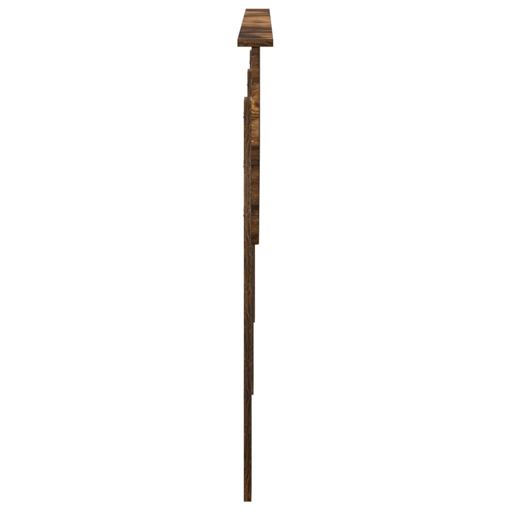 Kopfteil Geräucherte Eiche Holzwerkstoff