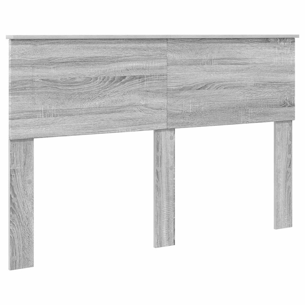 Kopfteil Graues Sonoma Holzwerkstoff