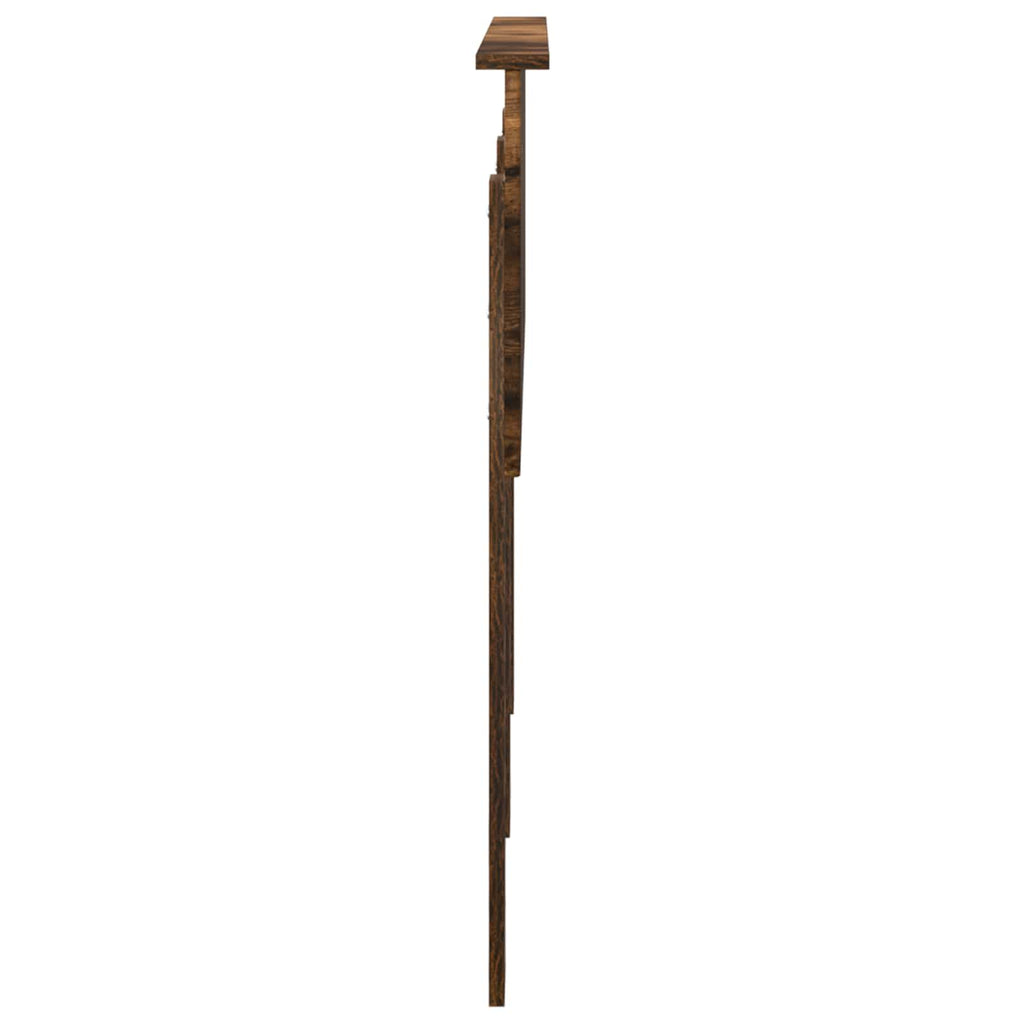 Kopfteil Geräucherte Eiche Holzwerkstoff