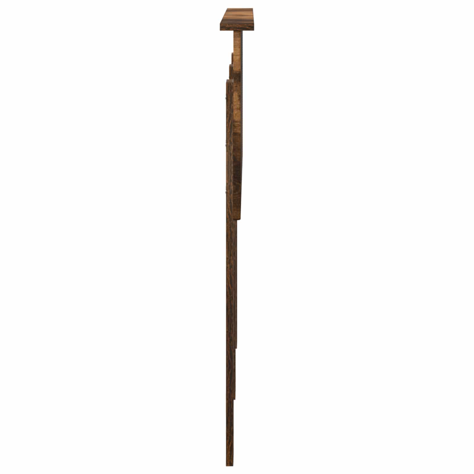 Kopfteil Geräucherte Eiche Holzwerkstoff