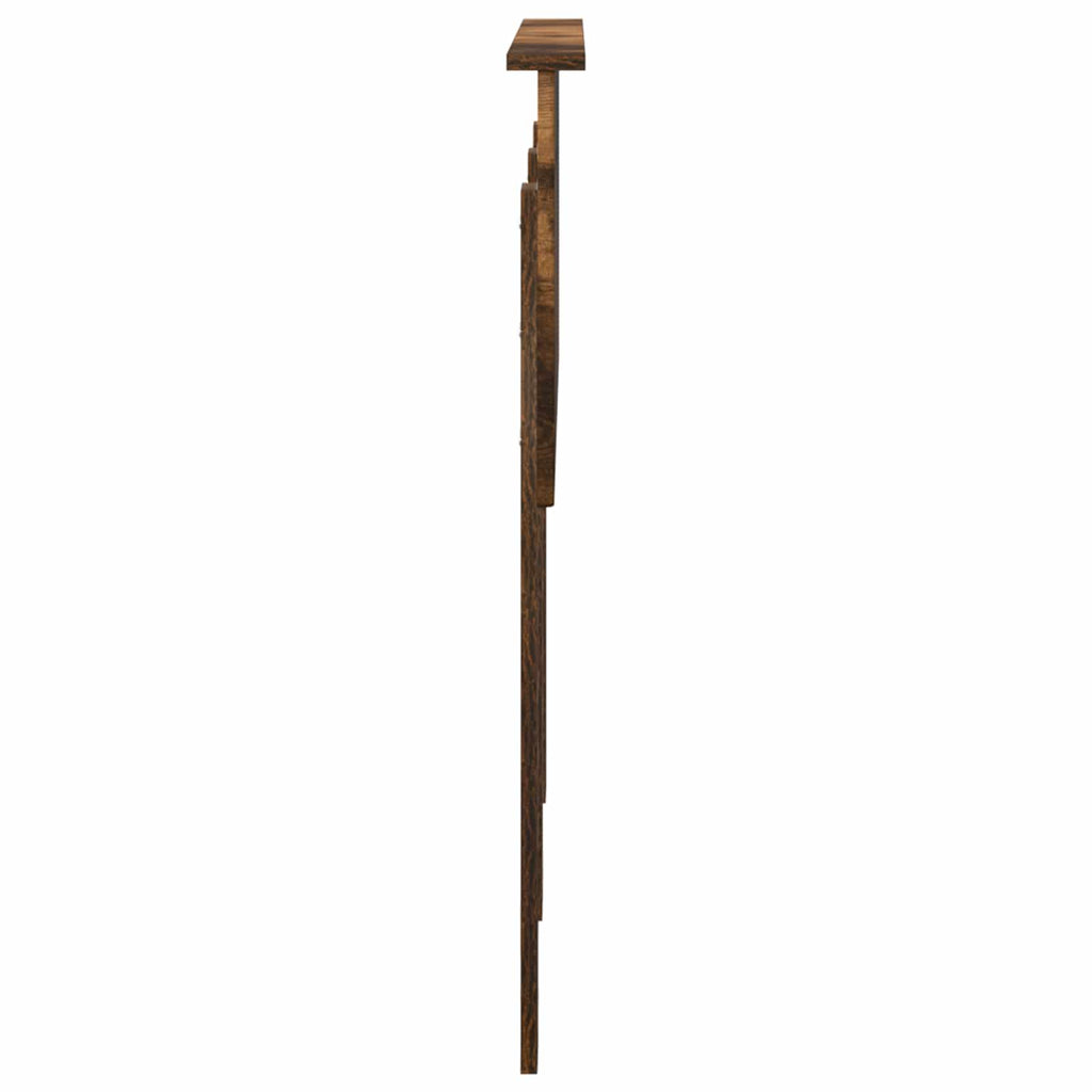 Kopfteil Geräucherte Eiche Holzwerkstoff