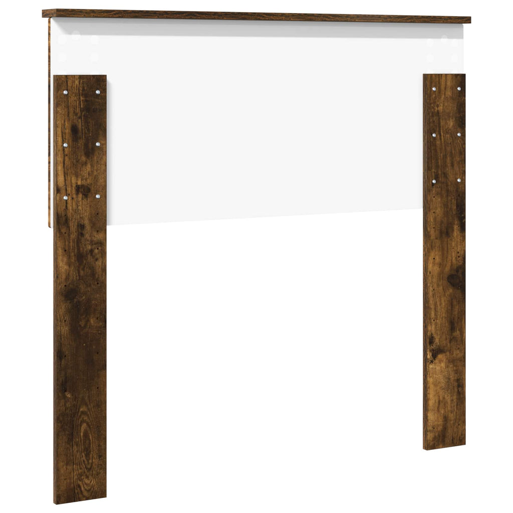 Kopfteil Geräucherte Eiche Holzwerkstoff