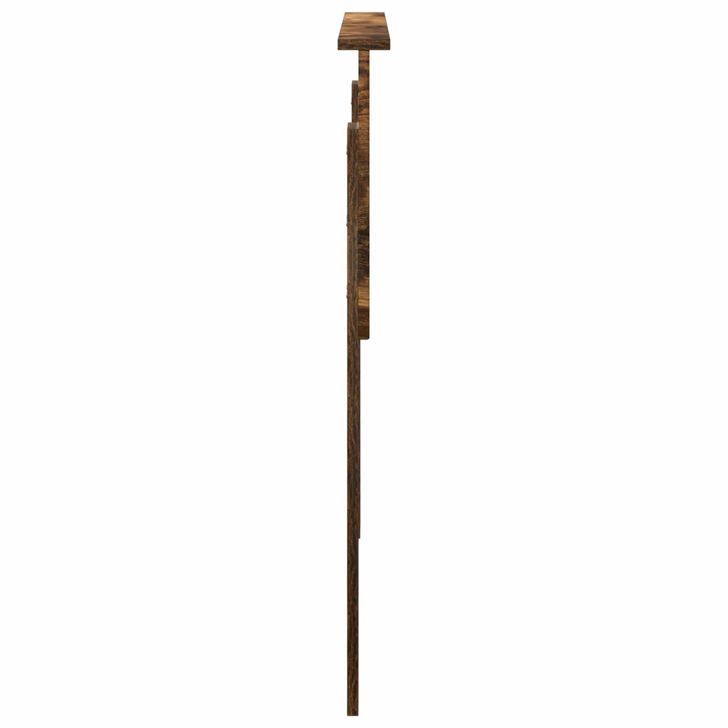 Kopfteil Geräucherte Eiche Holzwerkstoff