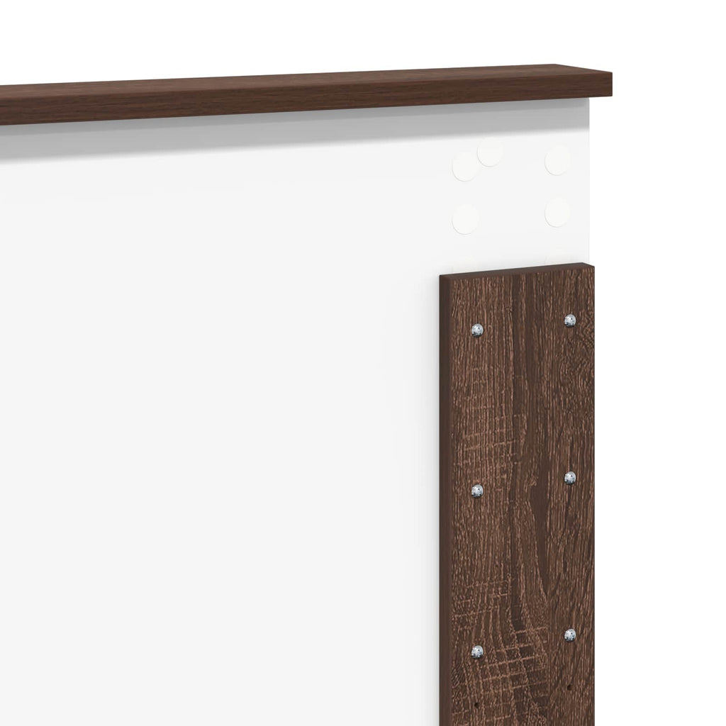 Kopfteil Braun Eichen-Optik 90 cm Holzwerkstoff