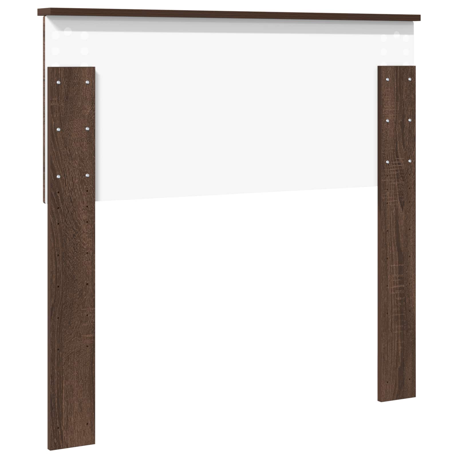Kopfteil Braun Eichen-Optik 90 cm Holzwerkstoff