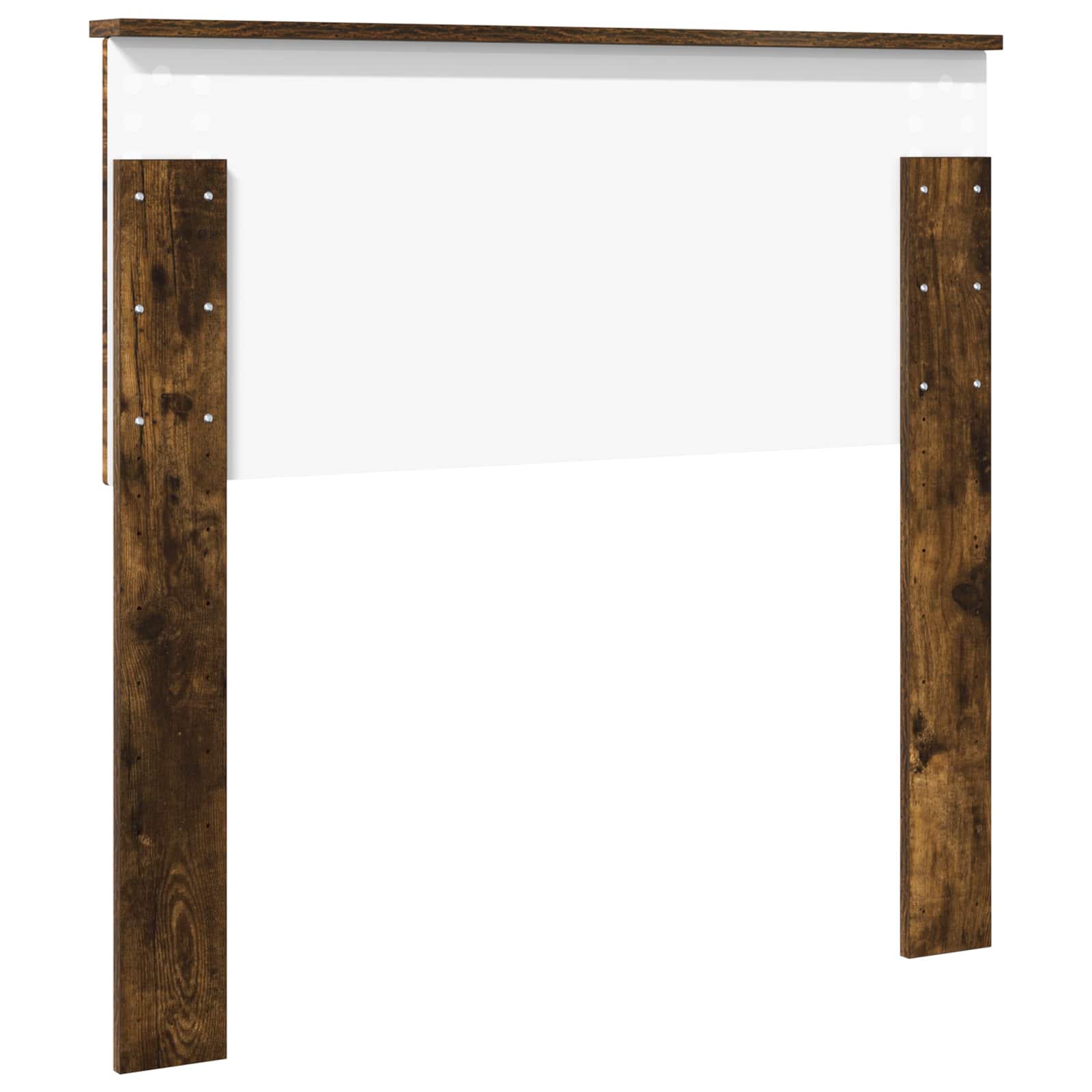 Kopfteil Geräucherte Eiche Holzwerkstoff