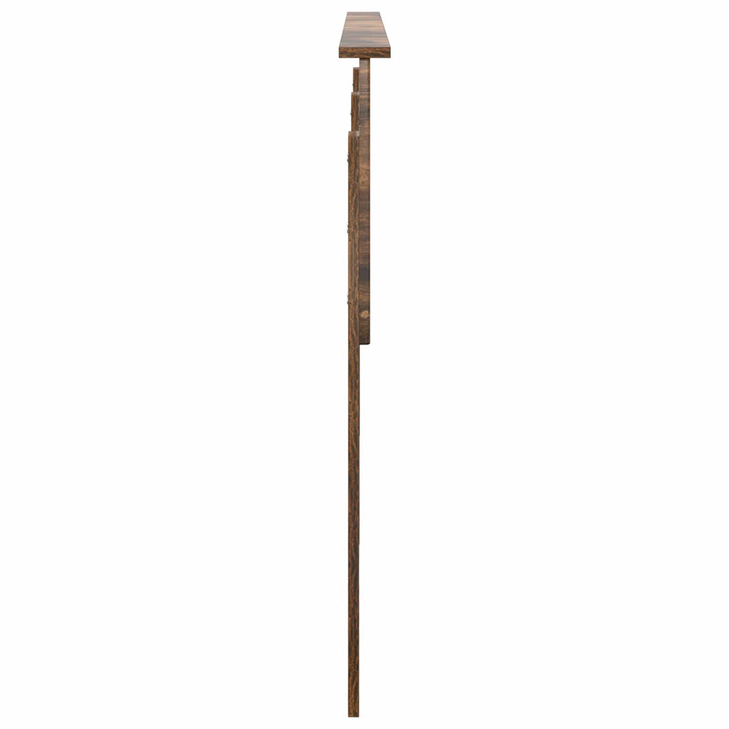 Kopfteil Geräucherte Eiche Holzwerkstoff