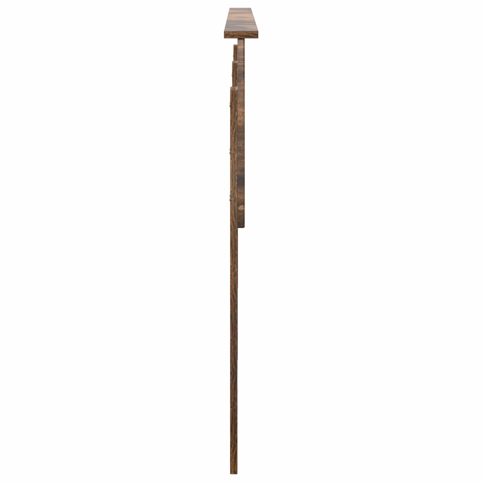 Kopfteil Geräucherte Eiche Holzwerkstoff