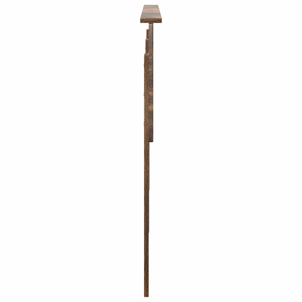 Kopfteil Geräucherte Eiche Holzwerkstoff