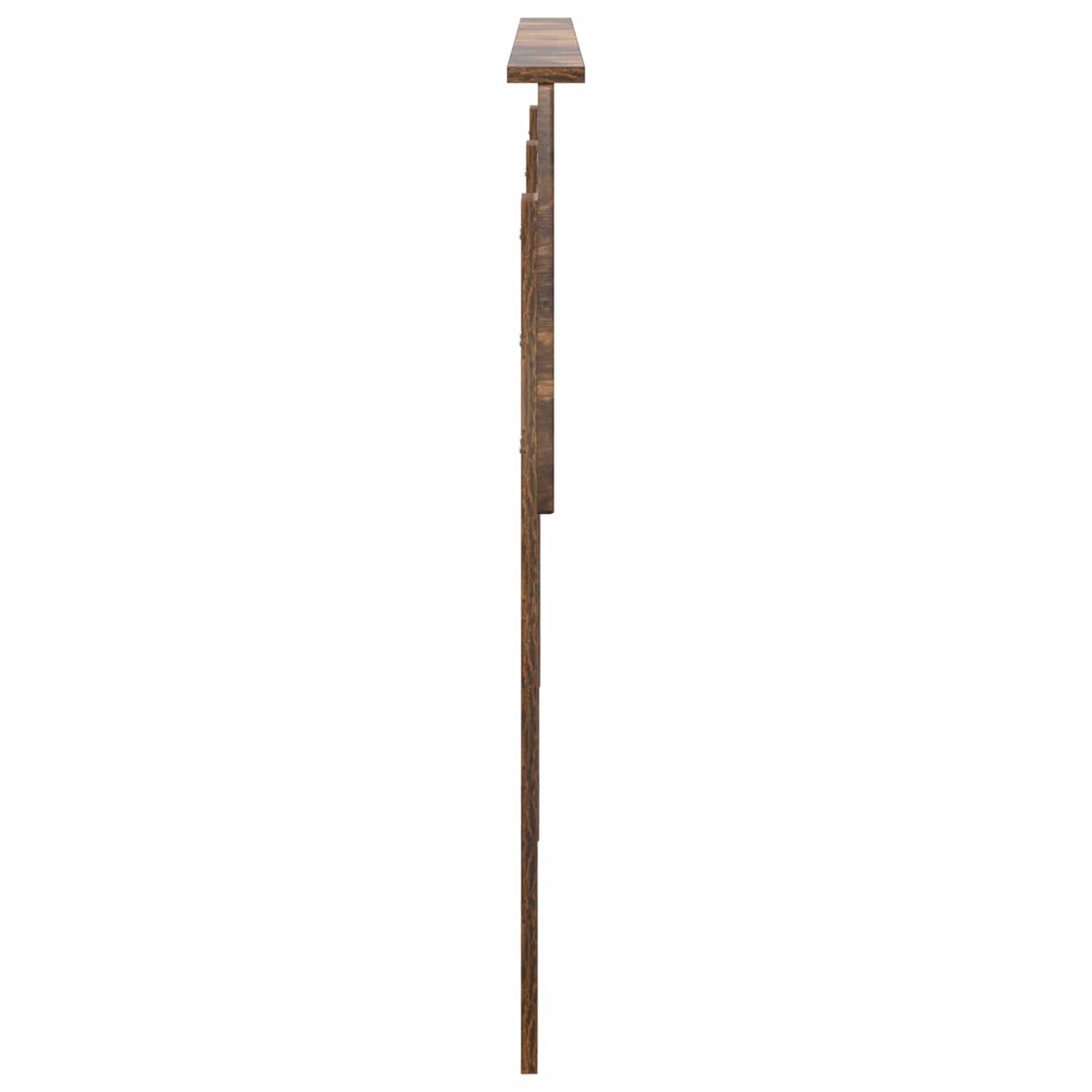 Kopfteil Geräucherte Eiche Holzwerkstoff