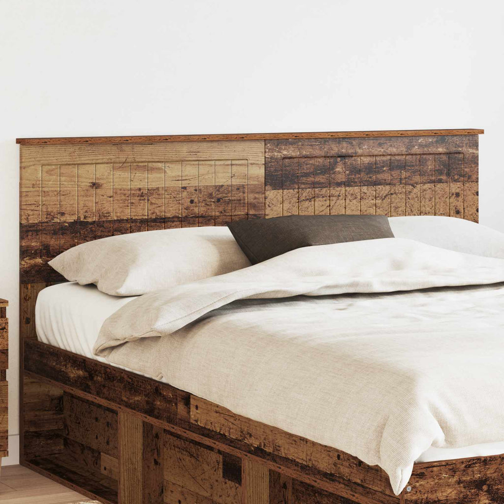 Kopfteil Altholz Holzwerkstoff