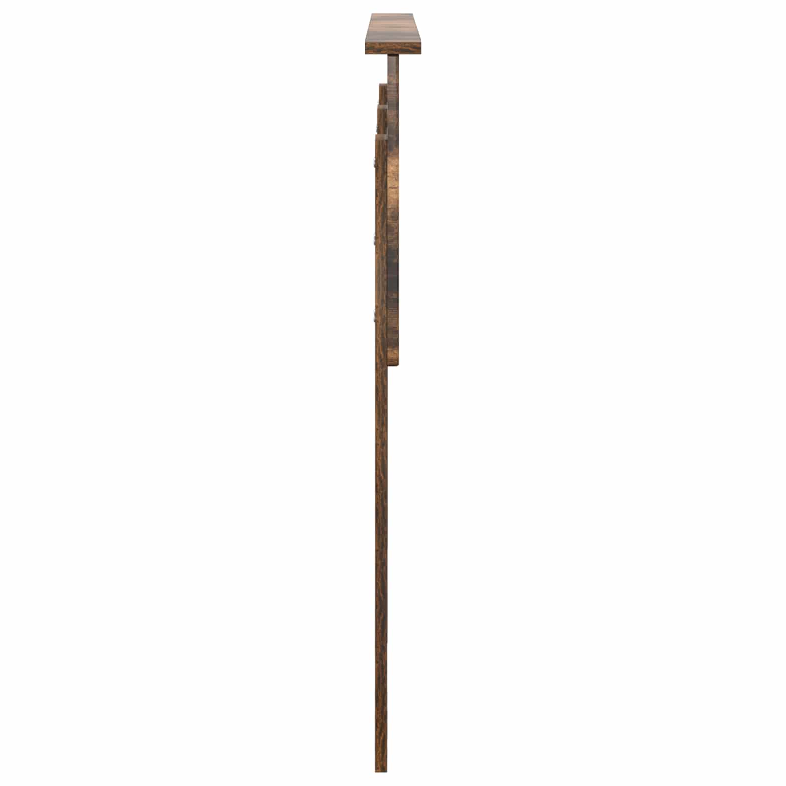Kopfteil Geräucherte Eiche Holzwerkstoff