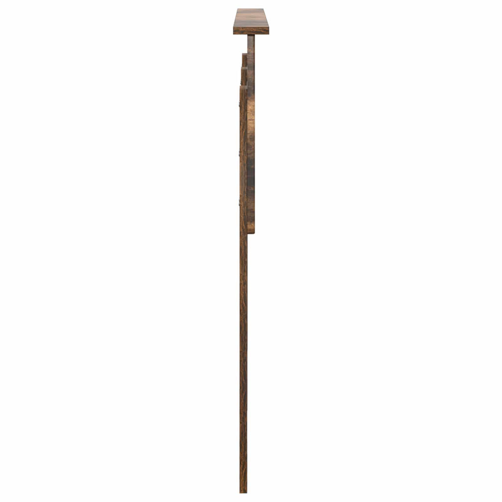 Kopfteil Geräucherte Eiche Holzwerkstoff