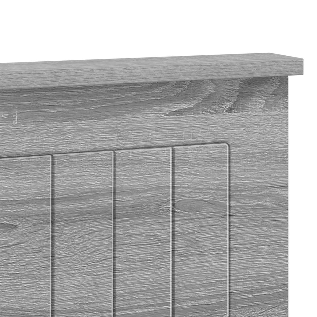 Kopfteil Graues Sonoma Holzwerkstoff