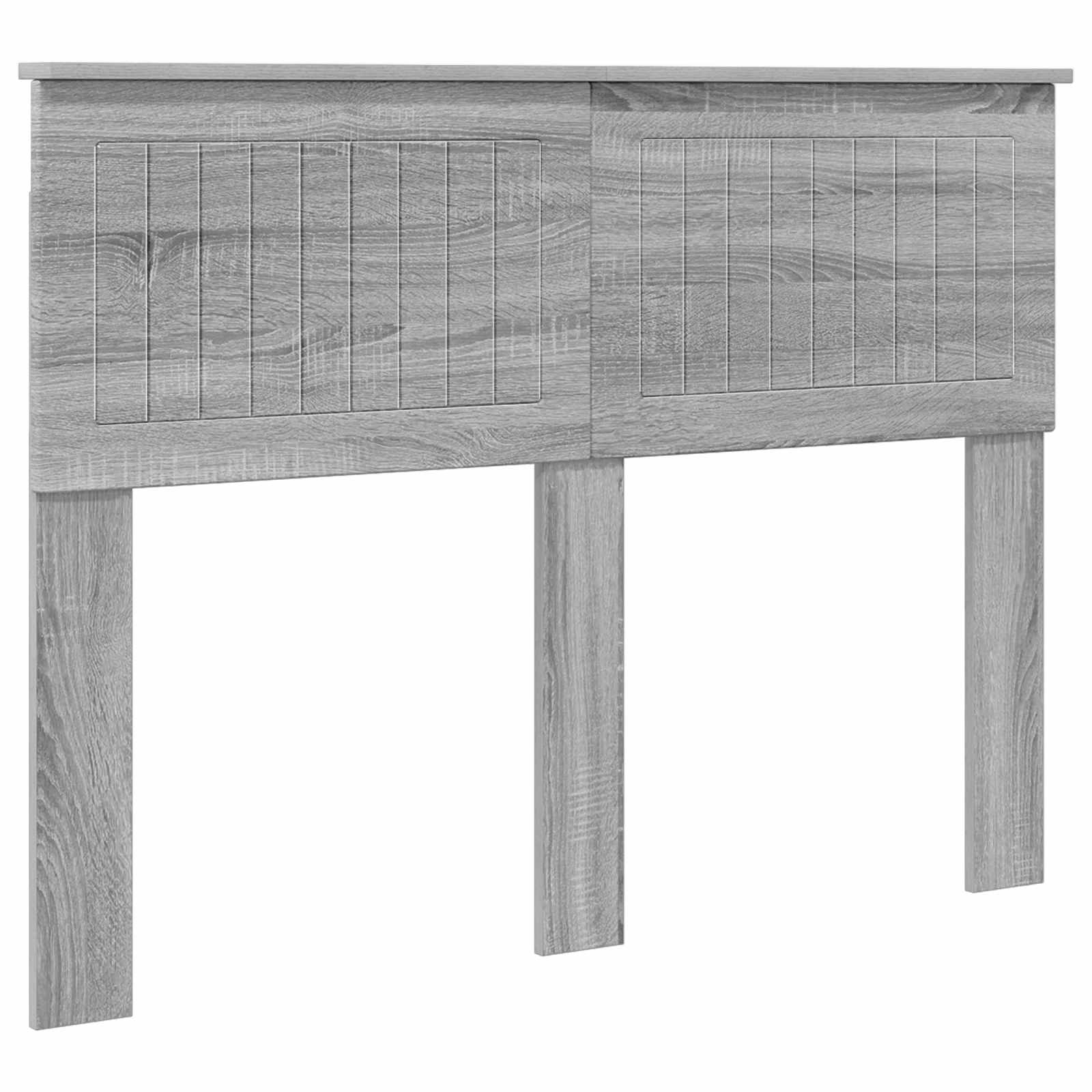 Kopfteil Graues Sonoma Holzwerkstoff