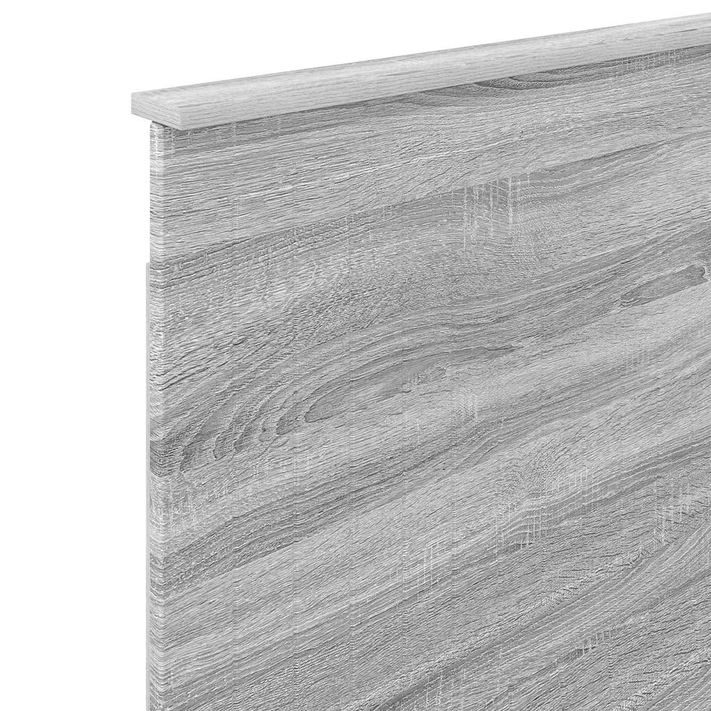 Kopfteil Graues Sonoma Holzwerkstoff
