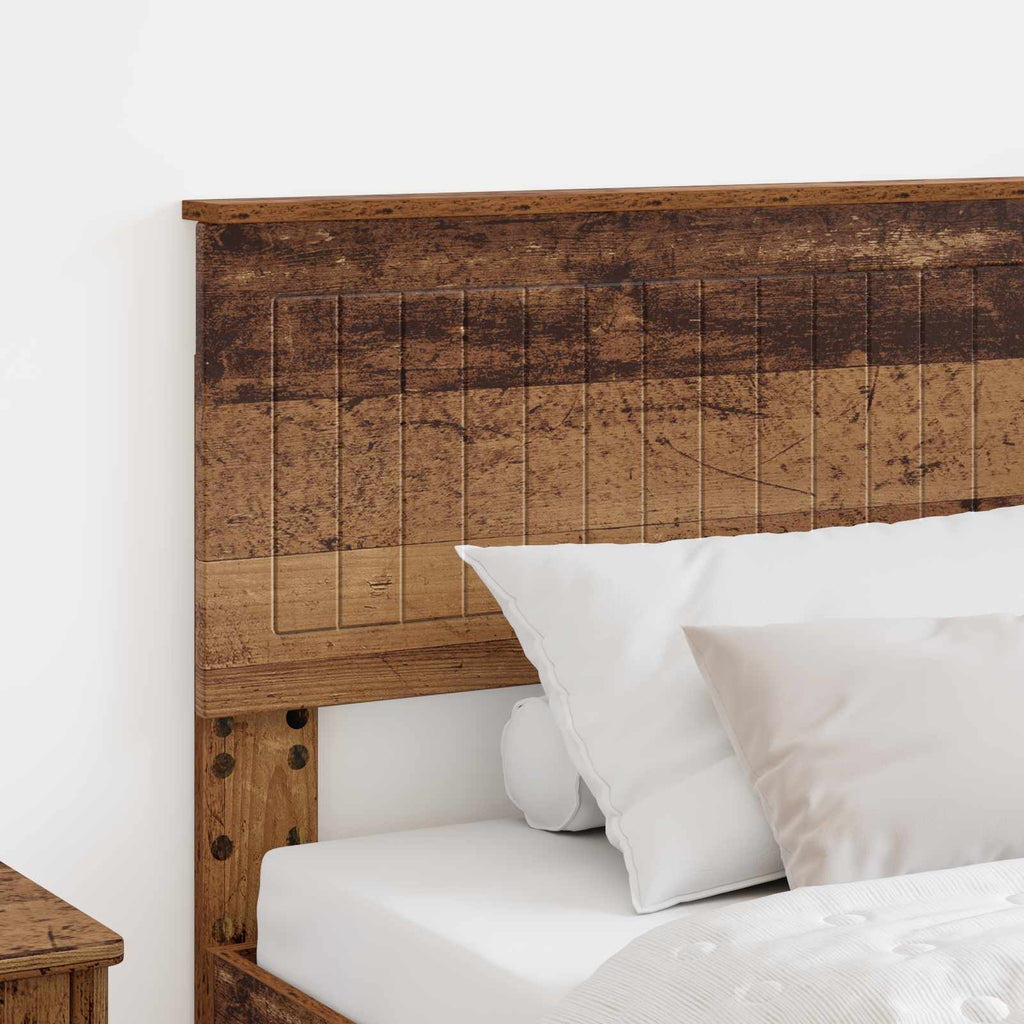 Kopfteil Altholz Holzwerkstoff