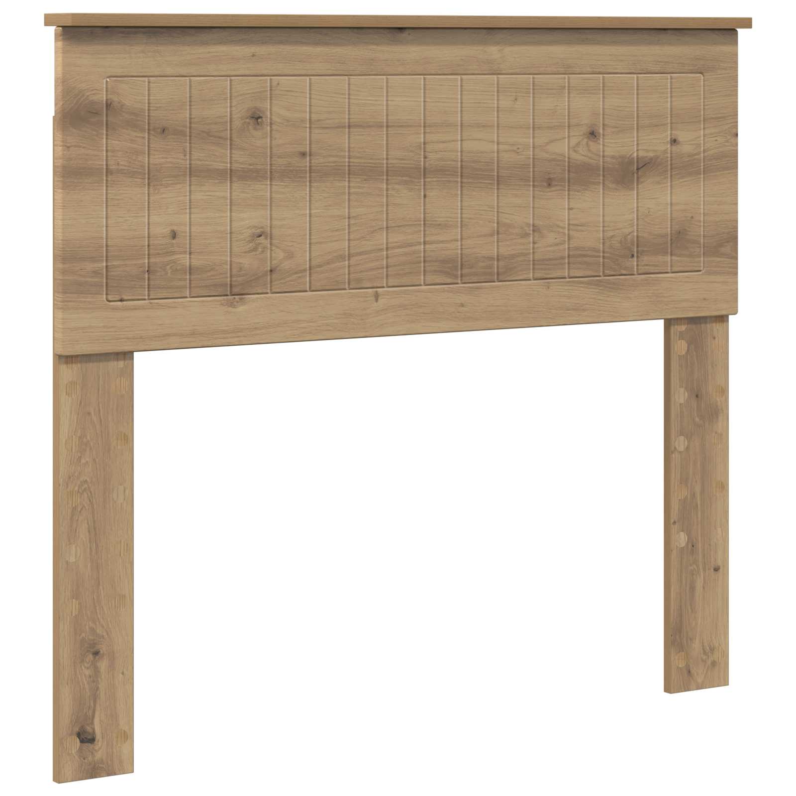 Kopfteil Artisan-Eiche Holzwerkstoff