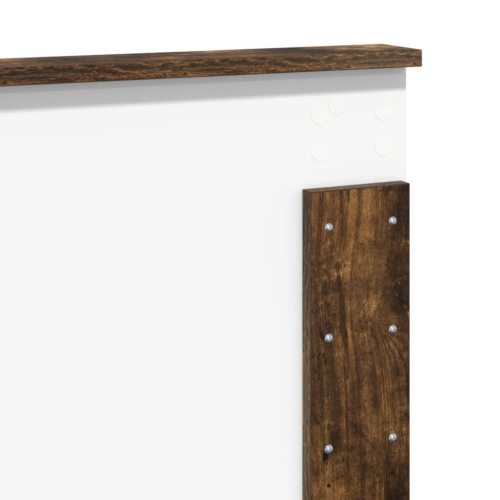 Kopfteil Geräucherte Eiche Holzwerkstoff