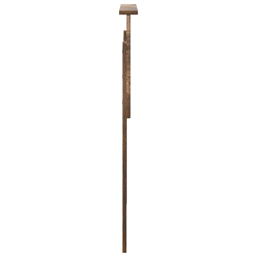 Kopfteil Geräucherte Eiche Holzwerkstoff