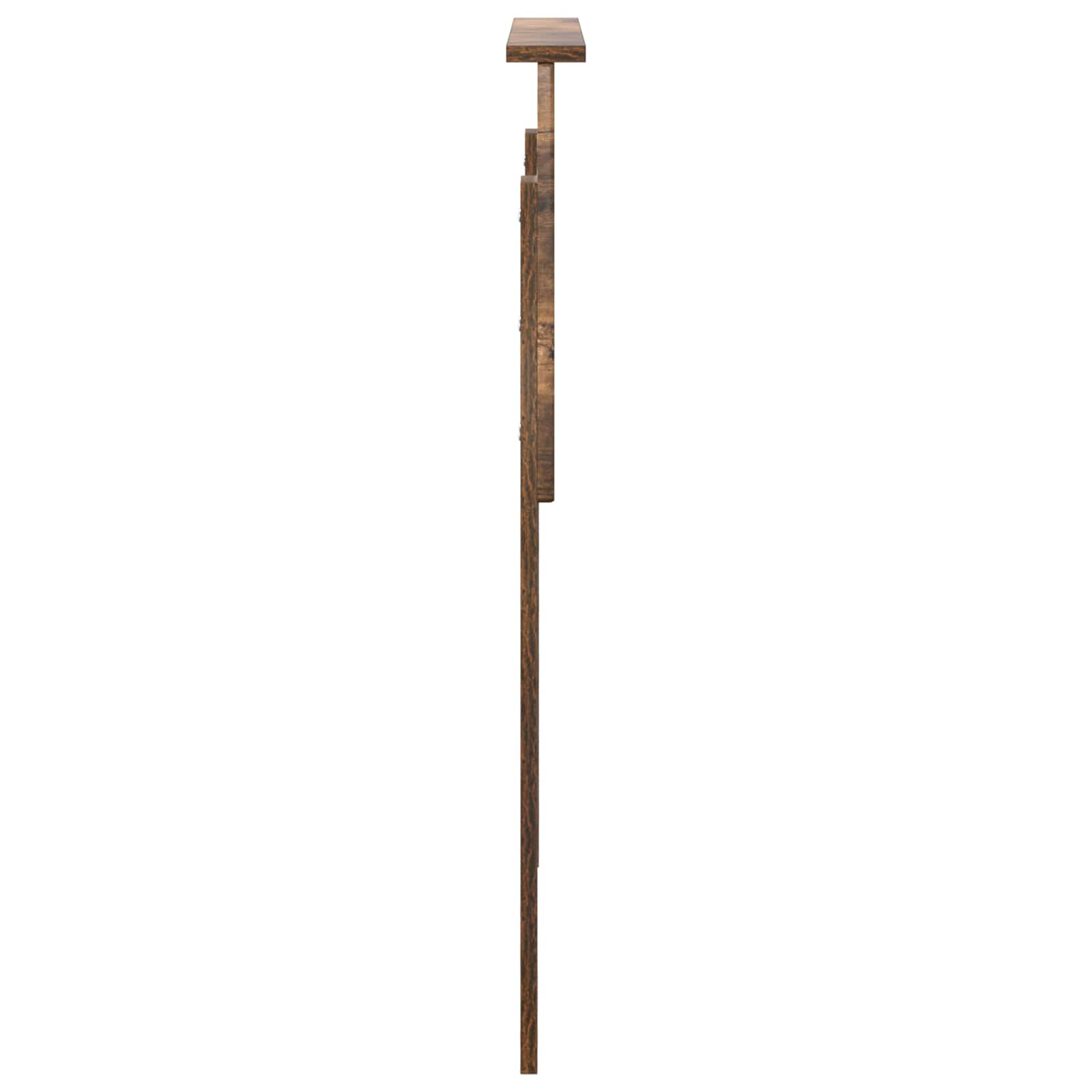 Kopfteil Geräucherte Eiche Holzwerkstoff