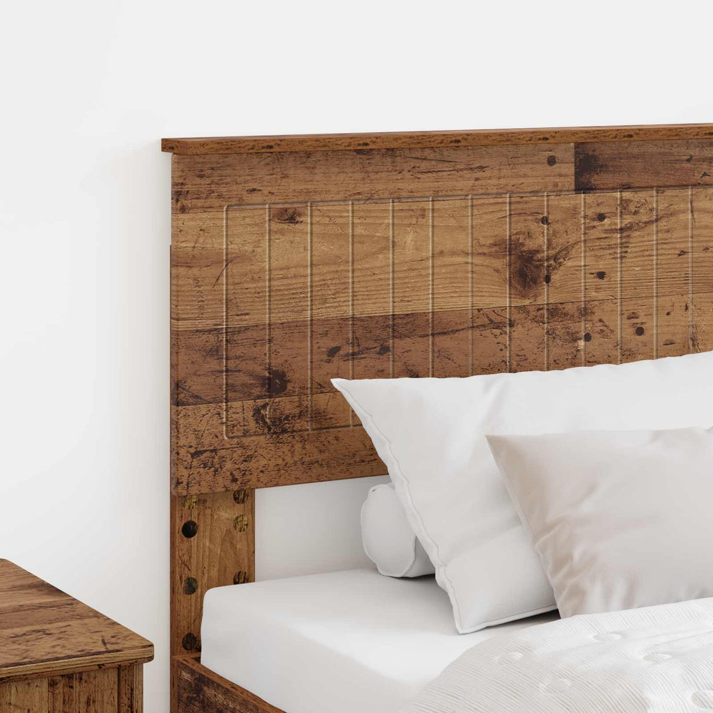 Kopfteil Altholz Holzwerkstoff