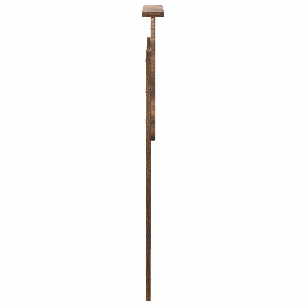 Kopfteil Geräucherte Eiche Holzwerkstoff