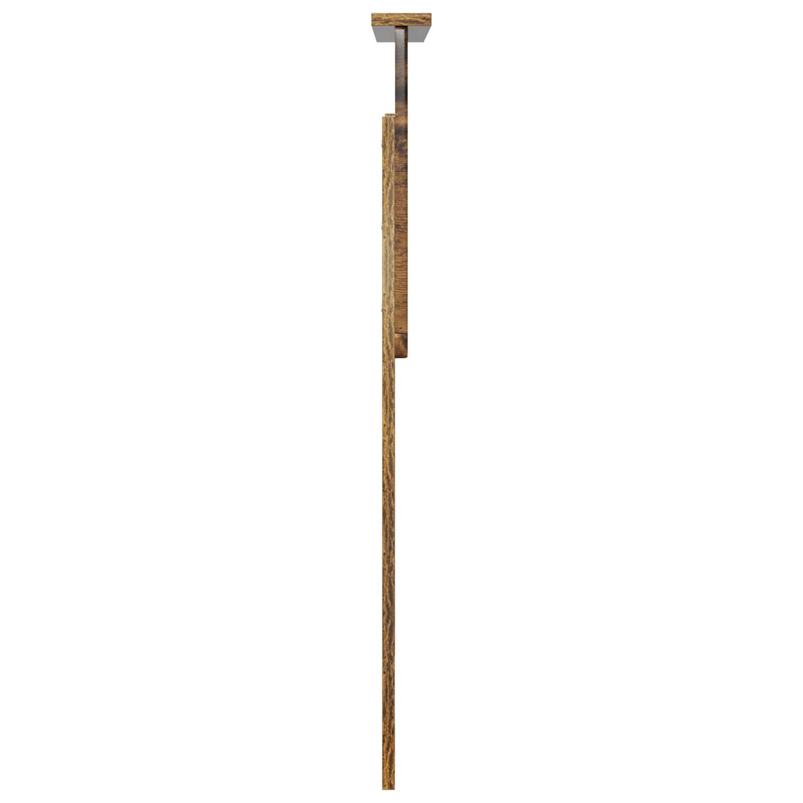 Kopfteil Geräucherte Eiche Holzwerkstoff