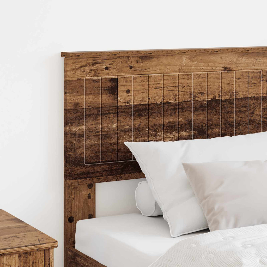 Kopfteil Altholz Holzwerkstoff