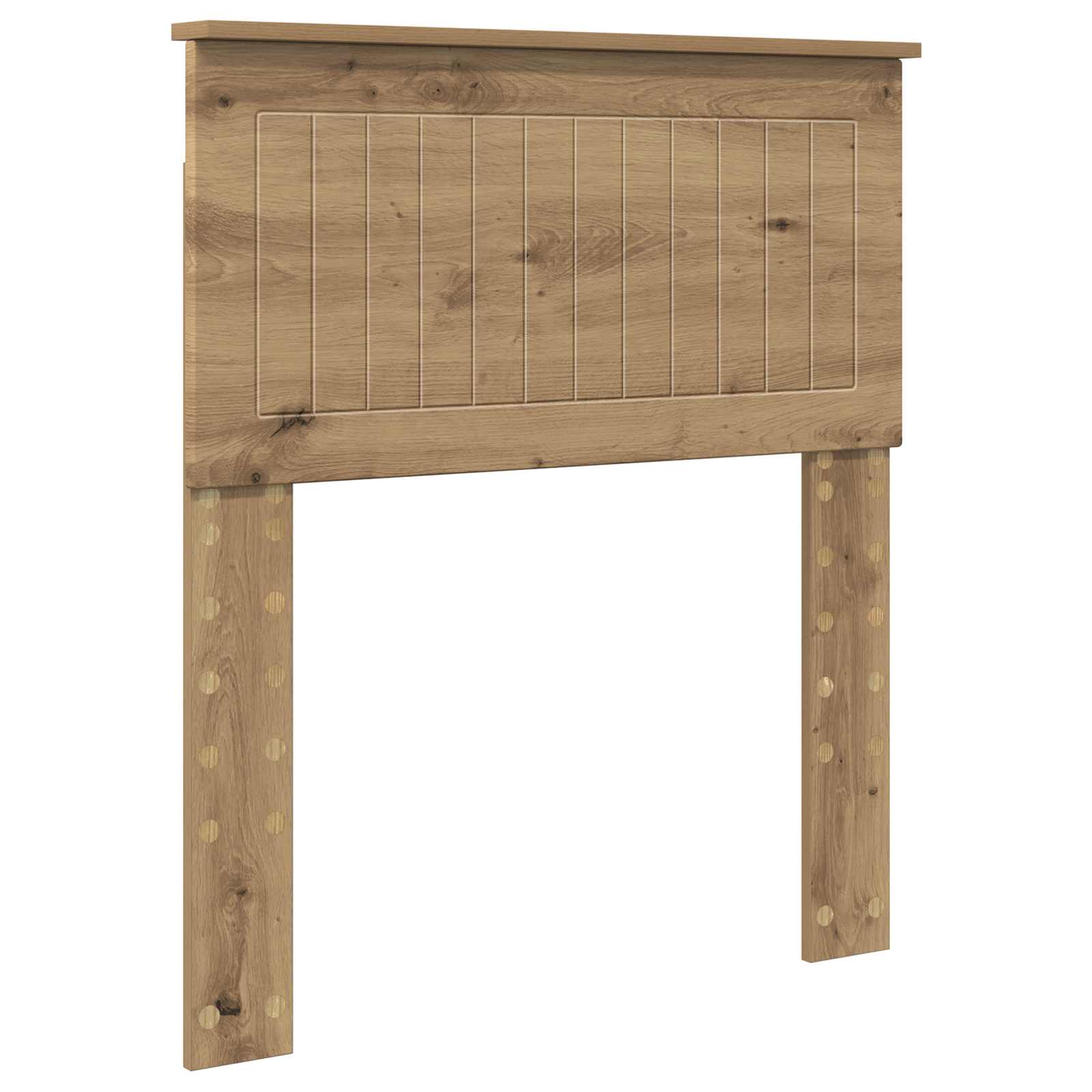 Kopfteil Artisan-Eiche Holzwerkstoff