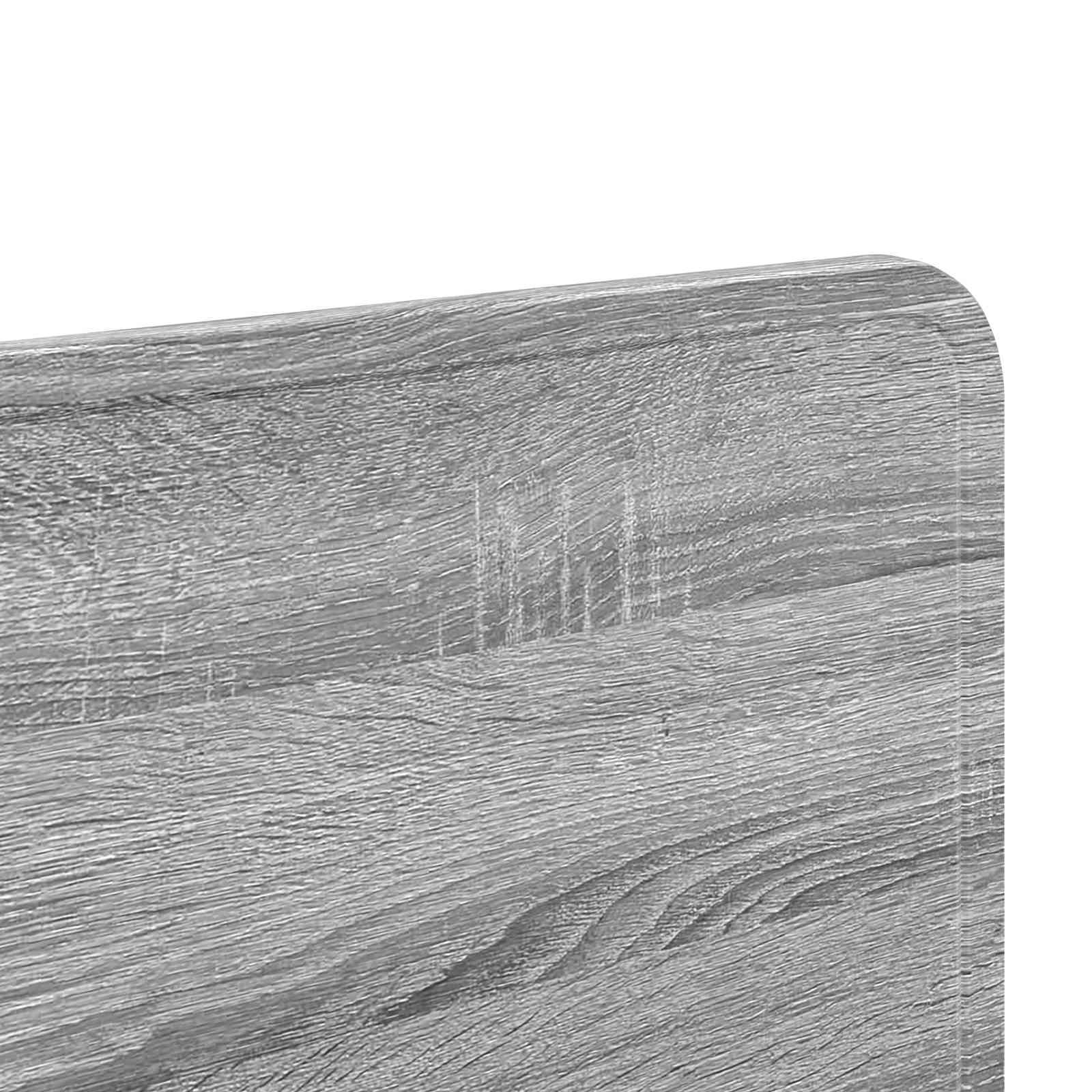 Kopfteil Graues Sonoma Holzwerkstoff